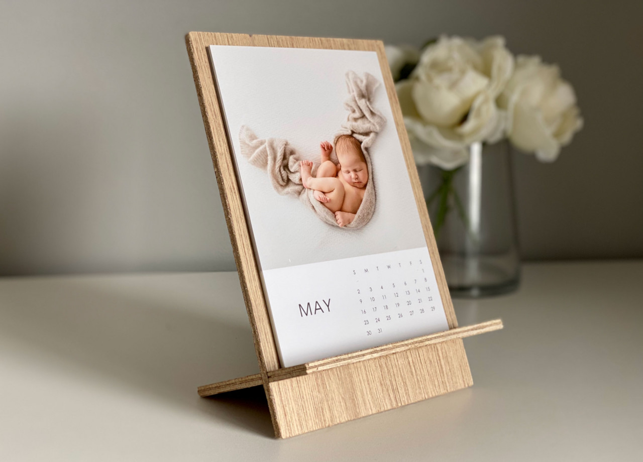 7x5 Timber Calendar