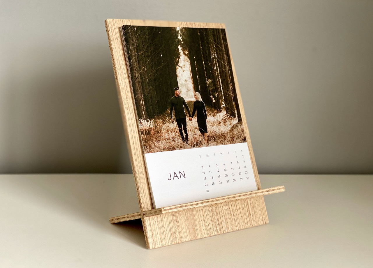 7x5 Timber Calendar