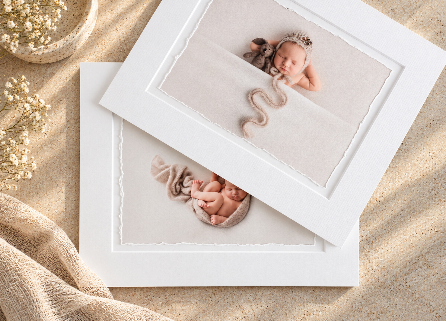 8x10" Hand Torn